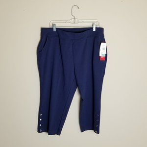 cathy daniels plus size capri pants